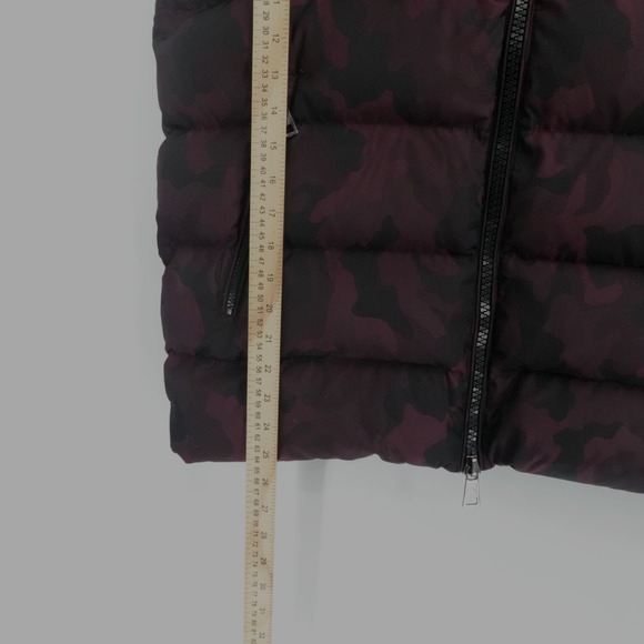 Jared Lang Vest Mens Large Purple‎ Camo Full Zip Down Filled City Urban Preppy - Picture 6 of 12